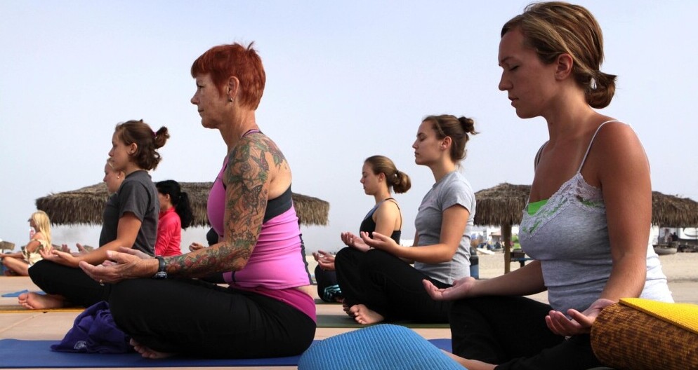 Yoga Beach Class